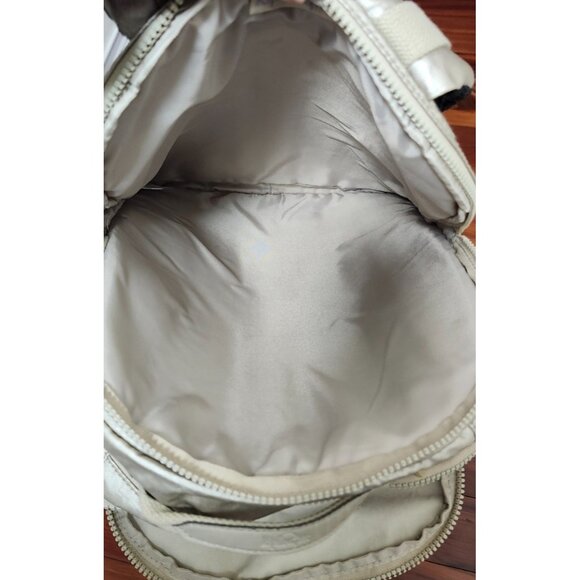 Kipling Seoul Extra Large Metallic 17" Laptop Backpack XL Champagne Gold Monkey - Picture 12 of 16